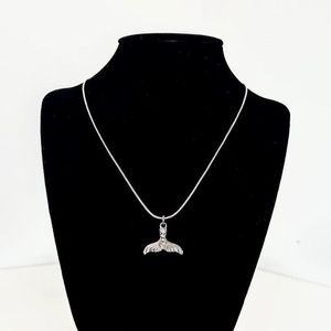 Sterling Silver Mermaid Tail Necklace